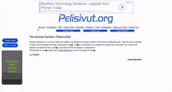 Desktop Screenshot of pelisivut.org