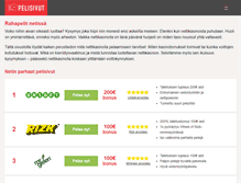 Tablet Screenshot of pelisivut.com